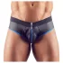 Svenjoyment - open jockstrap - zwart/blauw