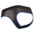 Svenjoyment - Open jock slip (zwart-blauw) - M