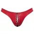 Svenjoyment - heren slip met veters - zwart rood