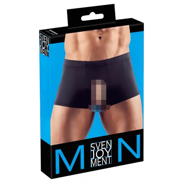 Svenjoyment - herenboxer - ultraglad - zwart - 2XL