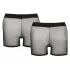 Svenjoyment - 2-delige zwarte transparante boxerset (S-L)