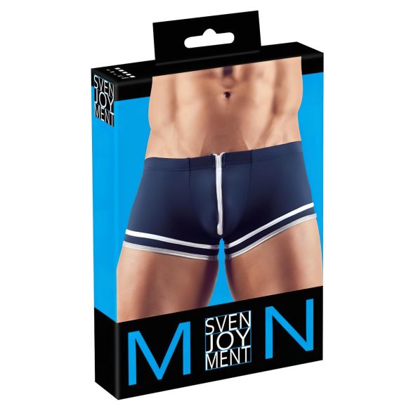 Marineblauwe matroosboxer - L