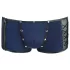 NEK - zwarte boxershort met veters en netinzet (blauw)