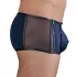 NEK - herenboxer - vetersluiting en netinzet - zwart/blauw - L