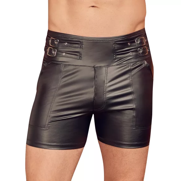 NEK - heren boxershort - verlengd model - metalen gesp - zwart - L
