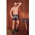 NEK - heren boxershort - verlengd model - metalen gesp - zwart - L