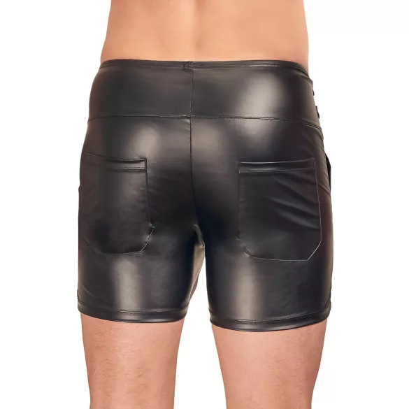NEK - heren boxershort - verlengd model - metalen gesp - zwart - L