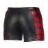 NEK - herenboxer met rits - rood inzetstuk - zwart - M