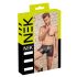 NEK - Boxershort met rode zijstrepen en rits (zwart) - L