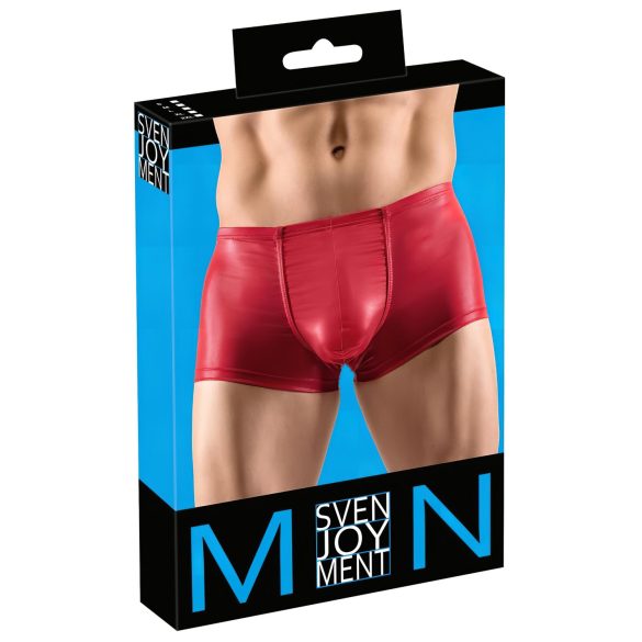 Svenjoyment - heren boxershort push-up - glanzend - rood - L