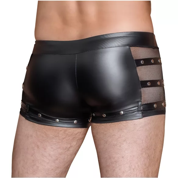 NEK - boxershort met studs en rits - zwart - M