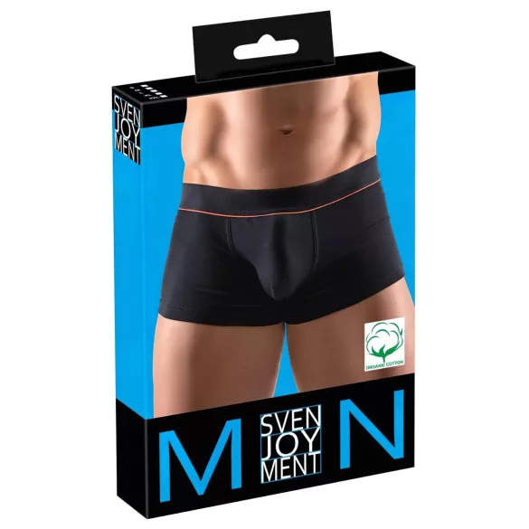 Svenjoyment - eco-katoen comfort boxershort (zwart)