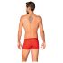 Obsessive - rode boxer met doorschijnende zijden - L/XL