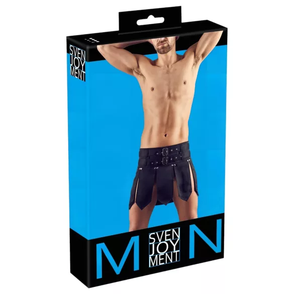 Svenjoyment - herenskirt - zwart - M