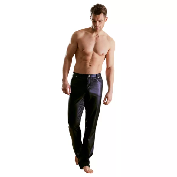 NEK - fetish legging - glanzend effect - zwart - L