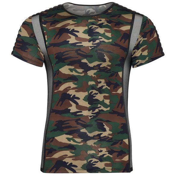 NEK - camouflage heren T-shirt (groen-bruin)