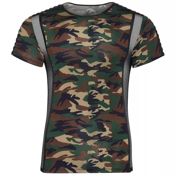 NEK - camouflage heren T-shirt (groen-bruin) - 2XL