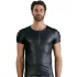 NEK - mat-zwart heren T-shirt met korte mouwen - XL