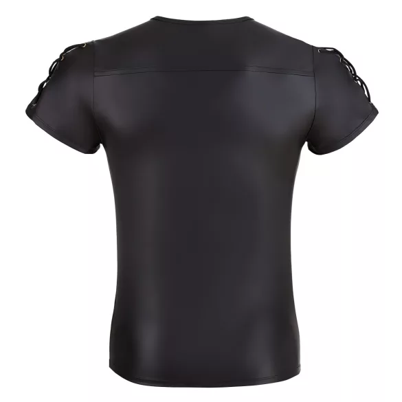 NEK - mat-zwart heren T-shirt met korte mouwen - 2XL