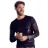 NEK - Kruisband Lange Mouwen Mannen Top (Zwart) - XL
