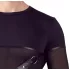 NEK - Kruisband Lange Mouwen Mannen Top (Zwart) - XL