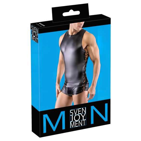 Svenjoyment - zijveter mat zwart heren shirt