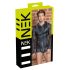 NEK - Herensweater met slangenprint en capuchon (zwart) - M