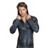 NEK - Herensweater met slangenprint en capuchon (zwart) - M