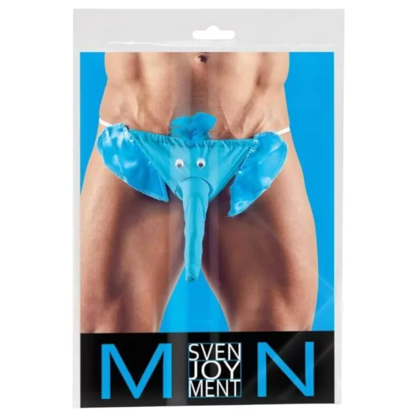 Svenjoyment - blauwe olifant-string (S-L)