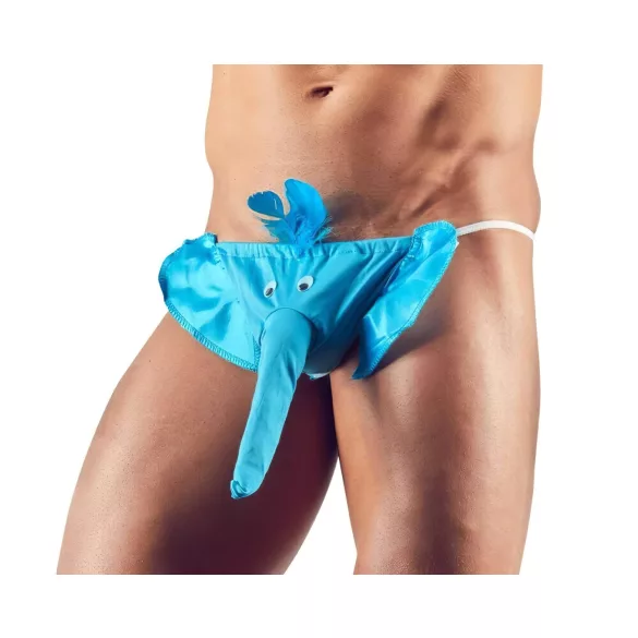 Svenjoyment - blauwe olifant-string (S-L)