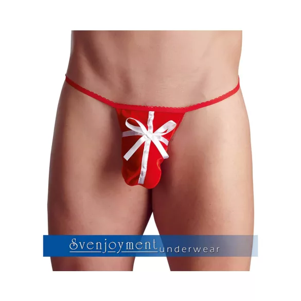 Cadeau kerst rode string voor mannen (S-L)