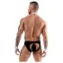 Svenjoyment - heren string kostuum set - ober - zwart/wit - L