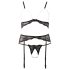 Abierta Fina - Parel Lace Lingerieset - XL