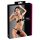 Cottelli - Zwarte BH-set met metalen ringen - 80B/M