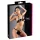 Cottelli - bh set met metalen ringen - zwart - 80B/M