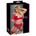 / Cottelli Plus Size - veelzijdige lingerie set (rood)
