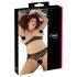 Cottelli Plus Size - Parel bh-set (zwart)