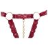 Cottelli - metalen ring open bh set (rood)