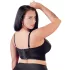 Cottelli Plus Size - kanten bh met bandjes (zwart)