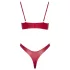 Cottelli Party - bh set - glanzend effect - rood