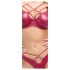 Cottelli Party - glanzend bh-set (rood) - 85B/L