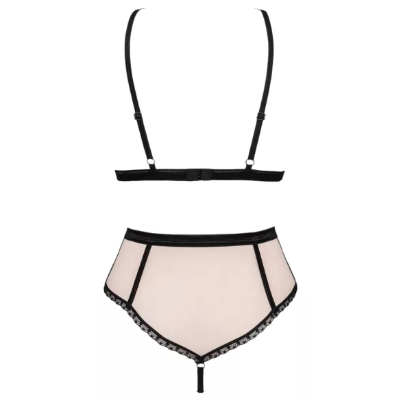 Obsessive Lilines - bh set - roze lingerie set - L/XL