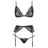 Kissable - Lingerieset (zwart)