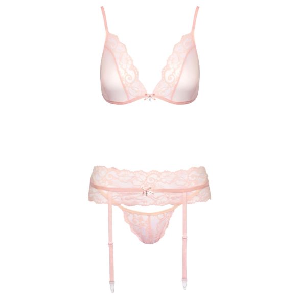 Kissable - lingerie set - kanten details - roze