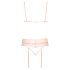 Kissable - lingerie set - kanten details - roze