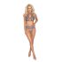 Kissable - kusbare kanten lingerie set (paars) - L/XL