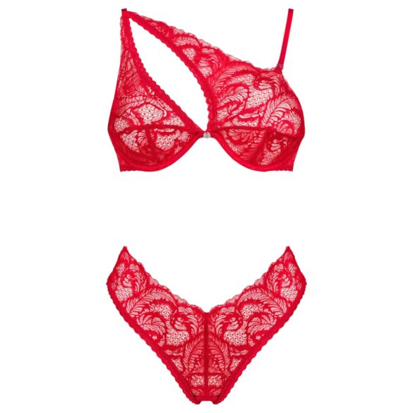 Obsessive Atenica - kruislingerie set (rood)