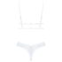 Obsessive Set Heavenlly - kanten bh-set (wit) - M/L