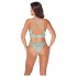 Cottelli - lingerie set - kanten details - groen