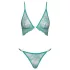 Cottelli - lingerie set - kanten details - groen
